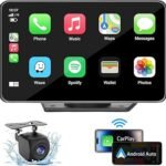 7" HD Portable Carplay Wireless Touch Screen